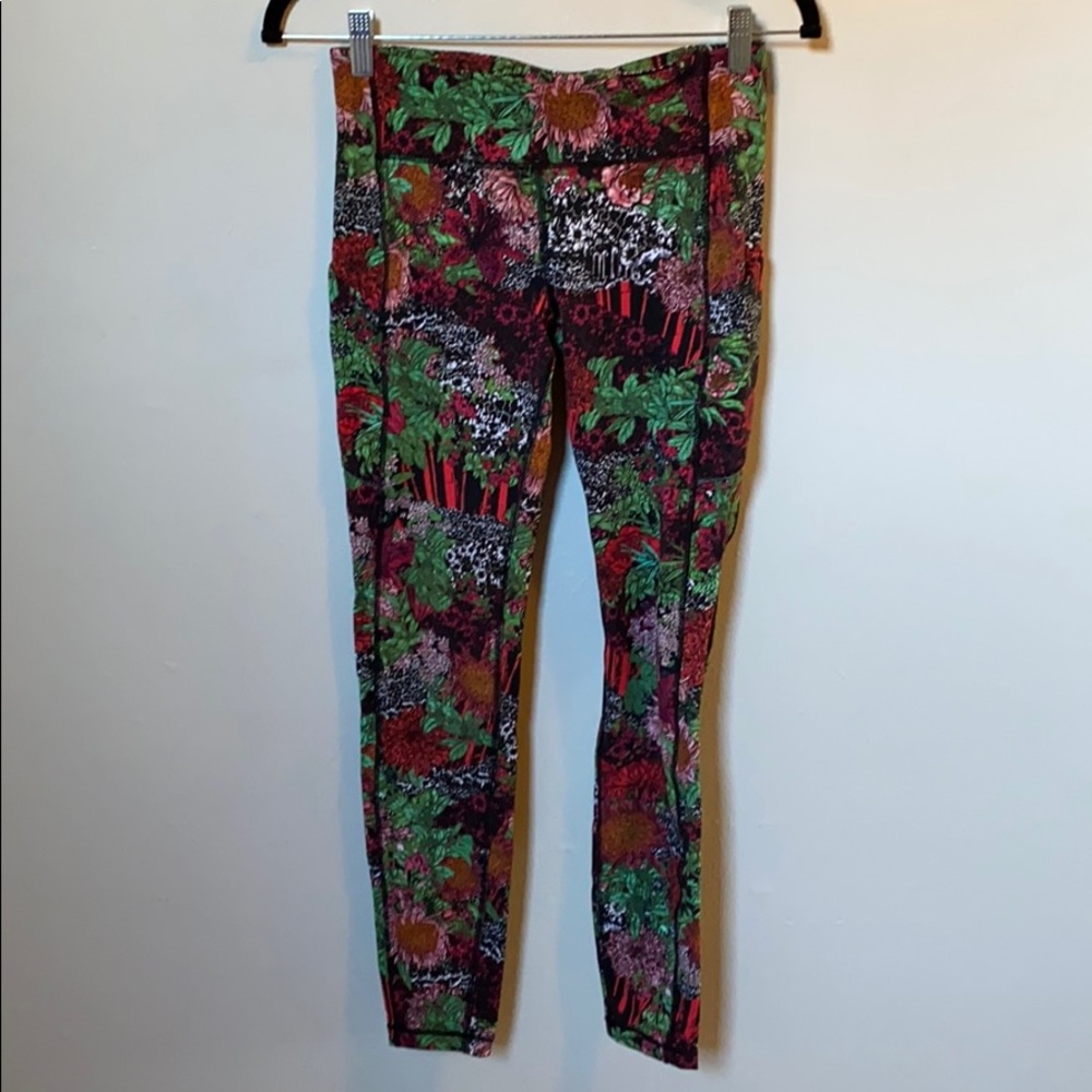 Lululemon floral leggings